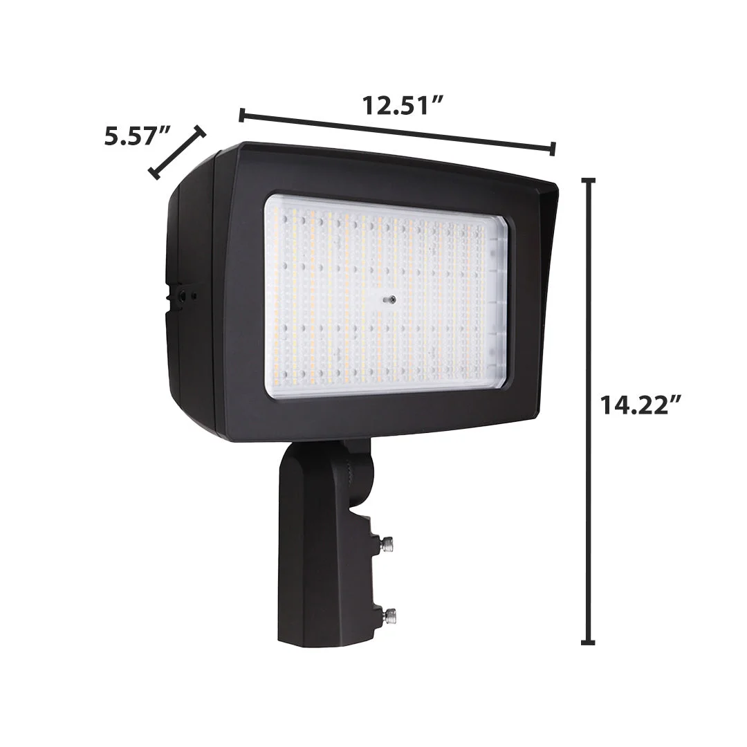 LED Flood Light, 22,500 Lumen Max, Wattage, CCT and Optic Selectable, Integrated Photocell, 120-277V - Image 3