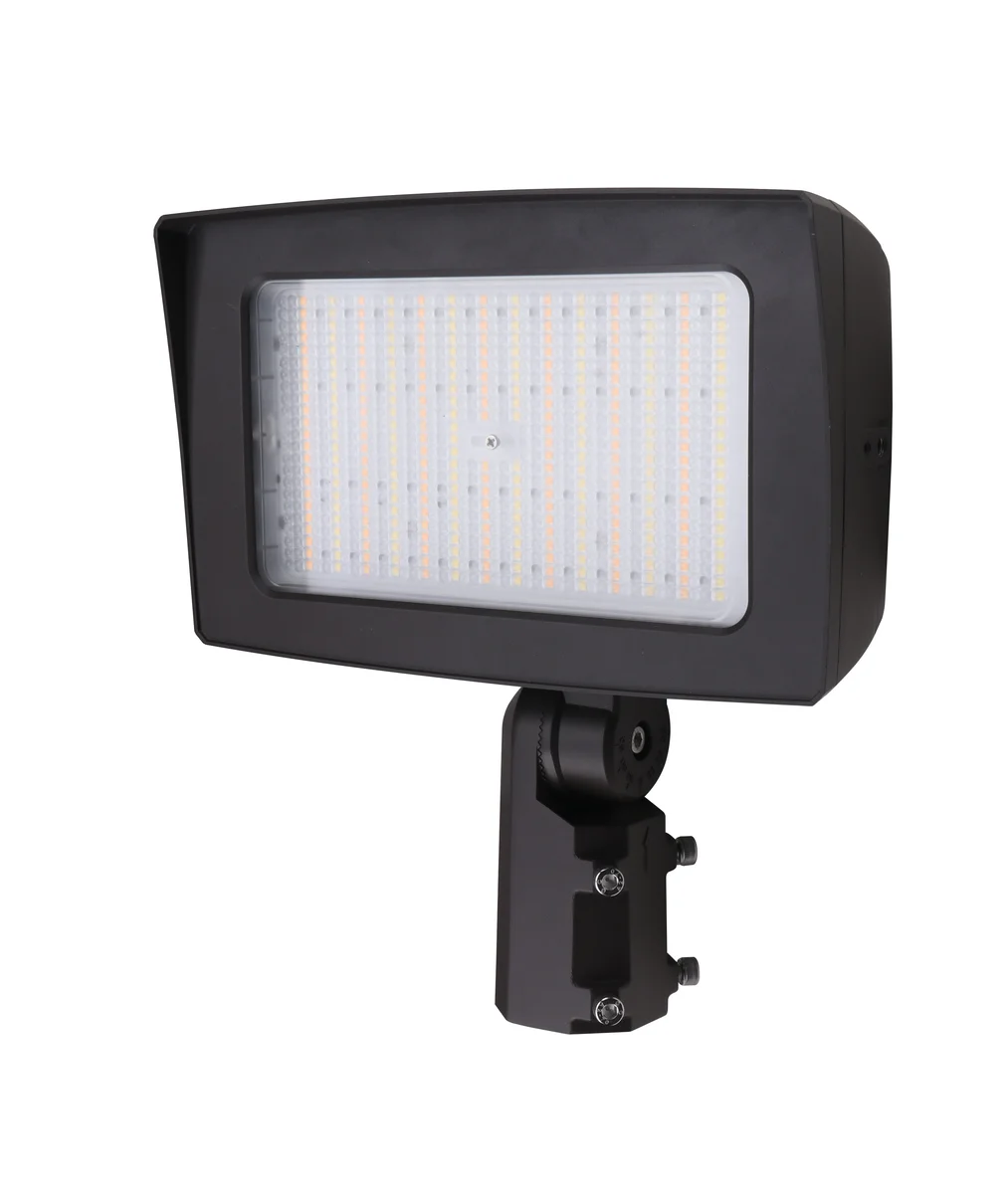 LED Flood Light, 22,500 Lumen Max, Wattage, CCT and Optic Selectable, Integrated Photocell, 120-277V - Image 4