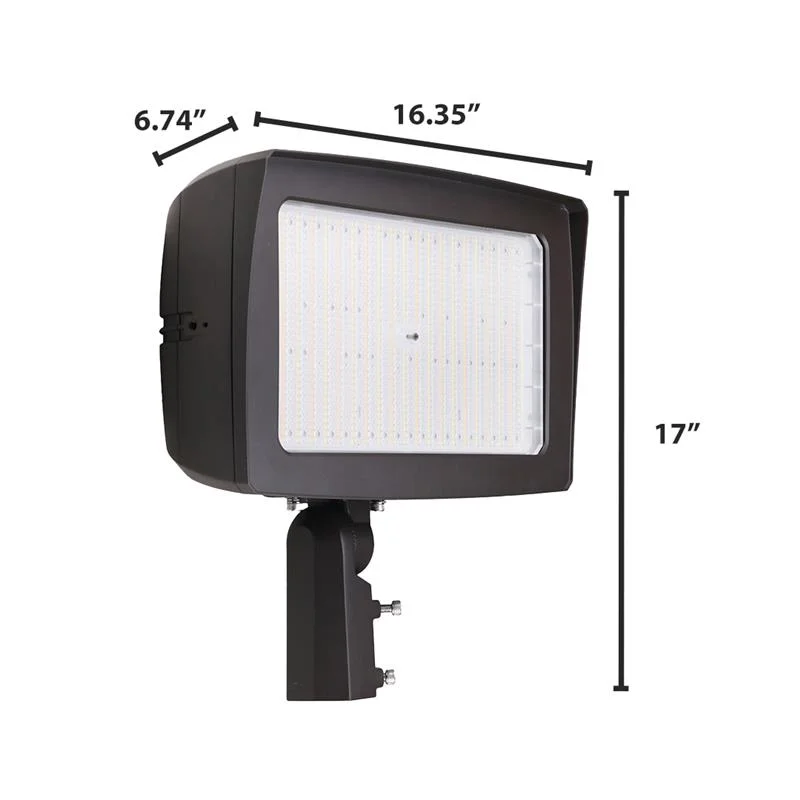 LED Flood Light, 48,000 Lumen Max, Wattage, CCT and Optic Selectable, Integrated Photocell, 120-277V - Image 3