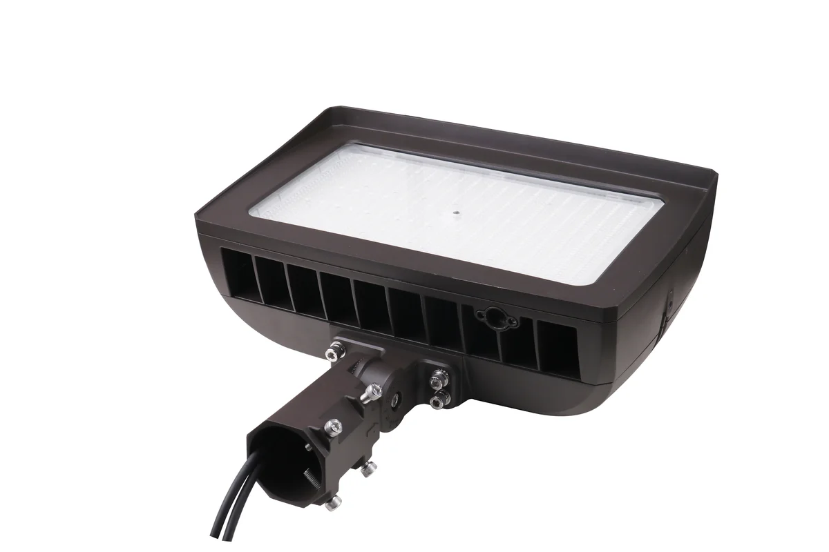 LED Flood Light, 48,000 Lumen Max, Wattage, CCT and Optic Selectable, Integrated Photocell, 120-277V - Image 5