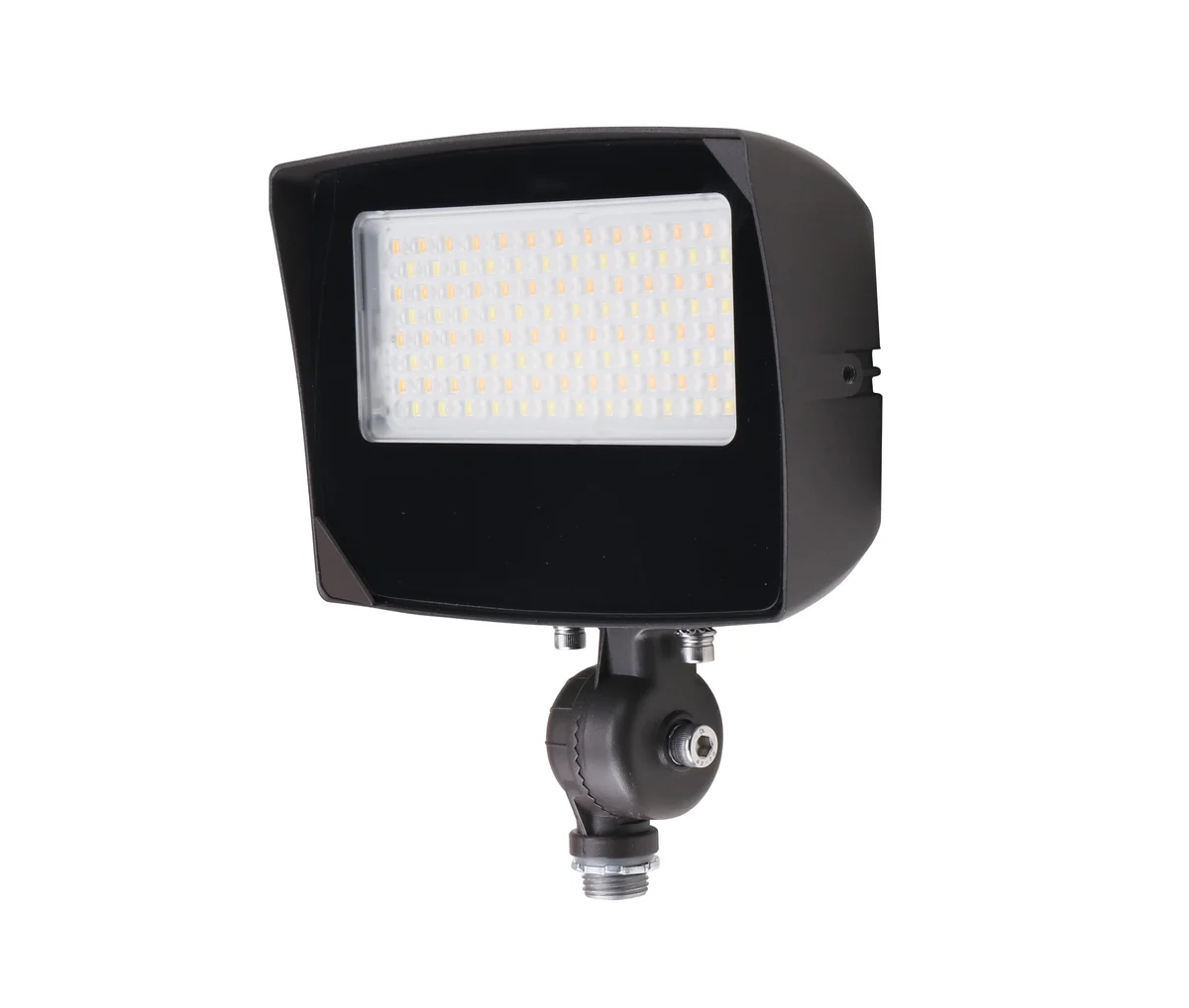LED Flood Light, 5250 Lumen Max, Wattage, CCT and Optic Selectable, Integrated Photocell, 120-277V - Image 4