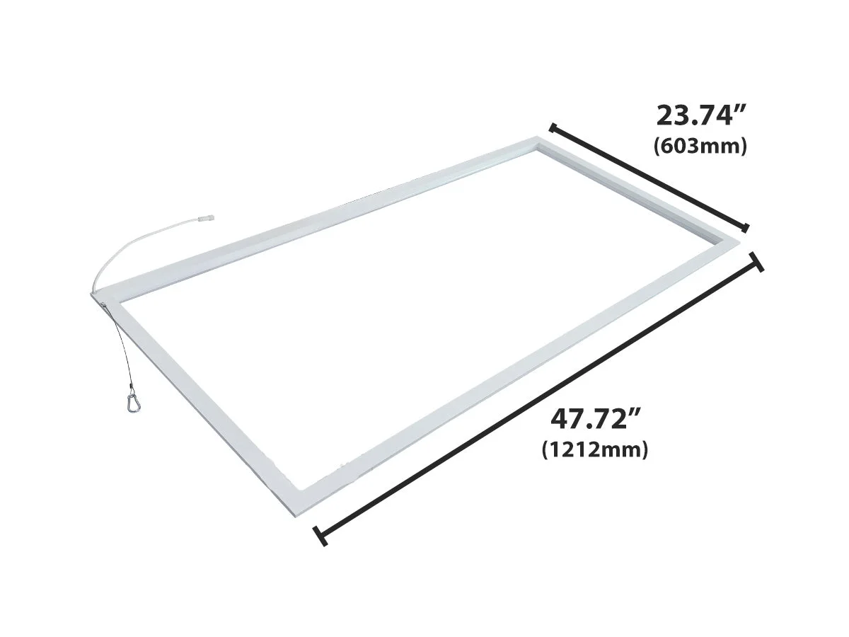 2 x 4 LED Grid Frame Light, 6250 Lumen Max, Wattage and CCT Selectable, 120-277V - Image 3