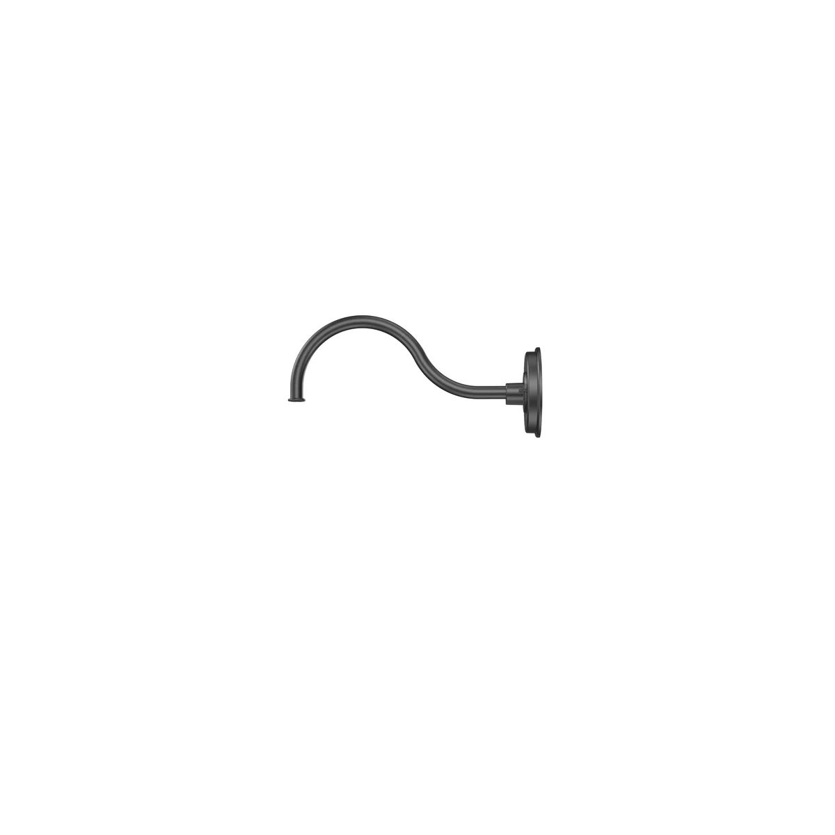 LED Gooseneck Light Fixture, 3250 Lumen Max, Wattage and CCT Selectable, 120-277V, Dome Shade, Black - Image 11