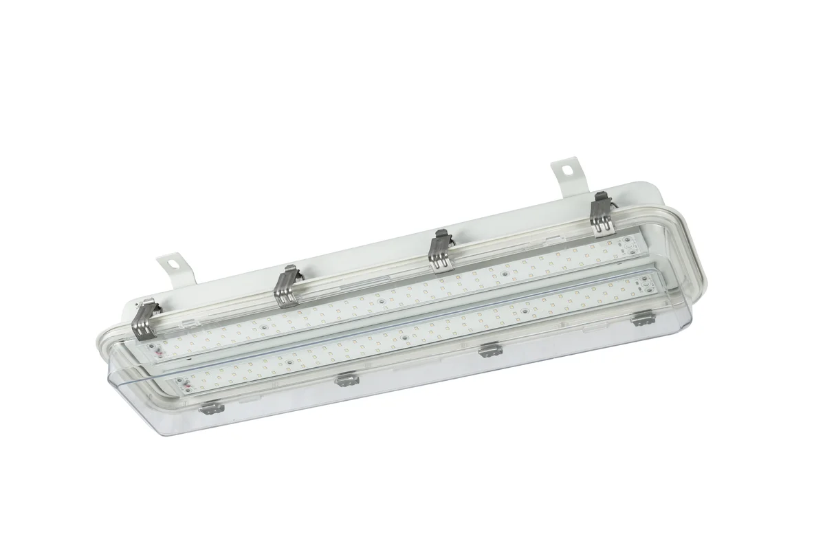 2FT LED Linear Explosion Proof Light, Class 1 Division 2, 4200 Lumens, 30W, 5000K, Beam Angle 120 degree, 100-277V