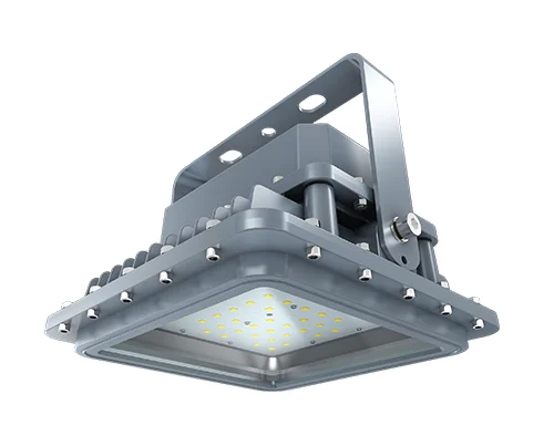 LED Explosion Proof Hazardous Location Light, Class 1 Division 1, 11200 Lumens, 80W, 5000K, 100-277V, D Series
