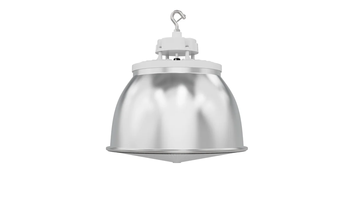 Aries G4 LED UFO High Bay, 24,000 Lumen Max, Wattage and CCT Selectable, White Finish, Comparable to 320-400 Watt HID Fixture, 120-277V - Image 11