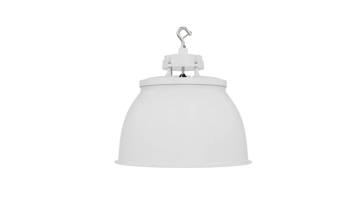 Aries G4 LED UFO High Bay, 24,000 Lumen Max, Wattage and CCT Selectable, White Finish, Comparable to 320-400 Watt HID Fixture, 120-277V - Image 12