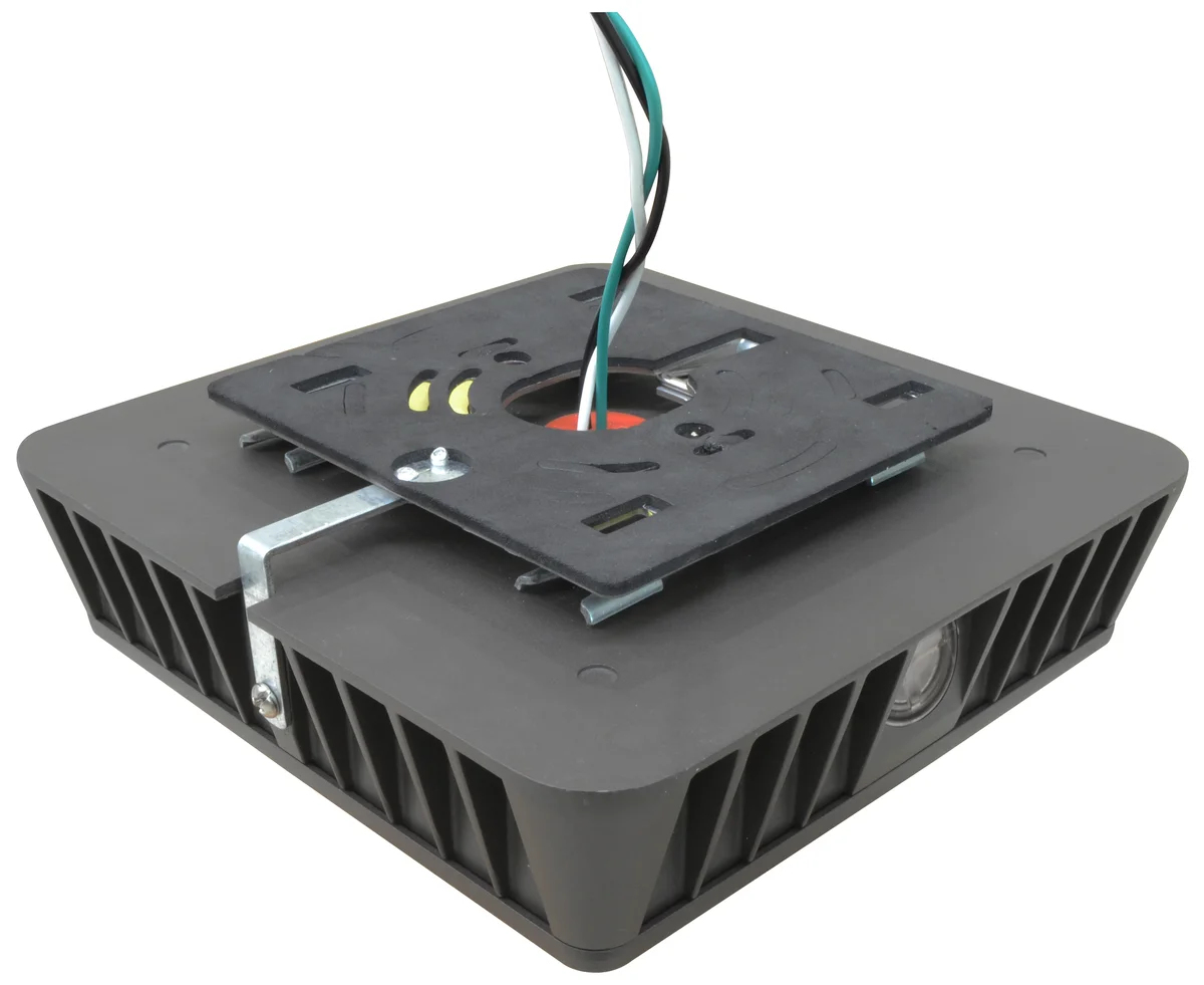LED Mini Canopy Light, 5490 Lumen Max, Wattage and CCT Selectable, 120-277V, Bronze - Image 5