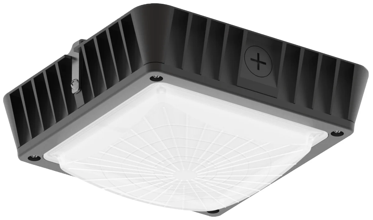 LED Mini Canopy Light, 5490 Lumen Max, Wattage and CCT Selectable, 120-277V, Bronze - Image 6
