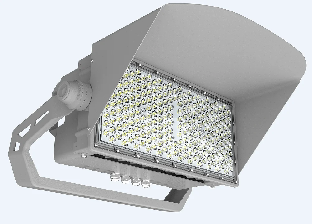 LED Sport Light, 650W, 5000K, Dimmable, 15°, 30°, 40° or 60° Beam Angle, 120-277V - Image 3