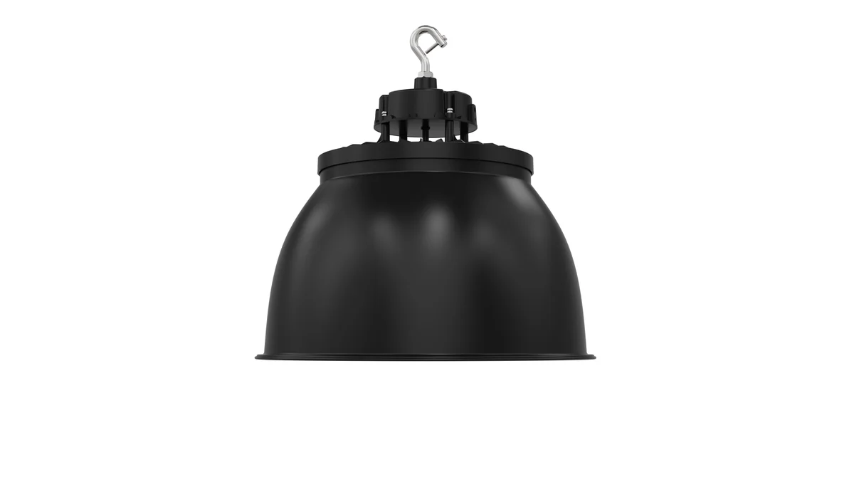 Static LED UFO High Bay, 30,000 Lumens, 200 Watt, 5000K, 120-277V, Black Finish - Image 12