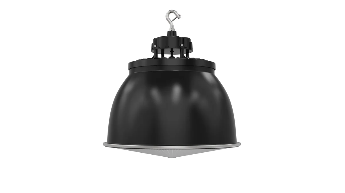 Static LED UFO High Bay, 30,000 Lumens, 200 Watt, 5000K, 120-277V, Black Finish - Image 13