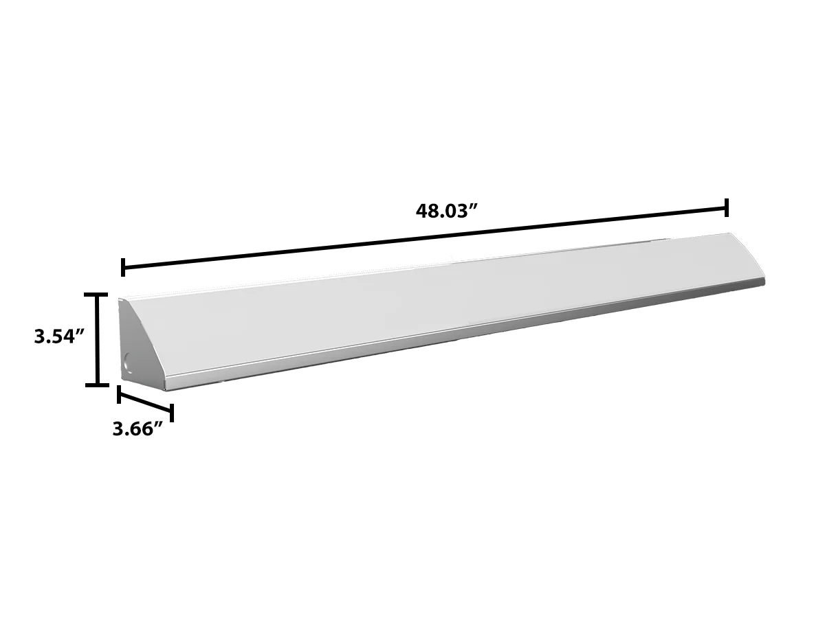 4 Foot LED Stairwell / Corridor Light, 4600 Lumen Max, Wattage and CCT Selectable, 120-277V - Image 3