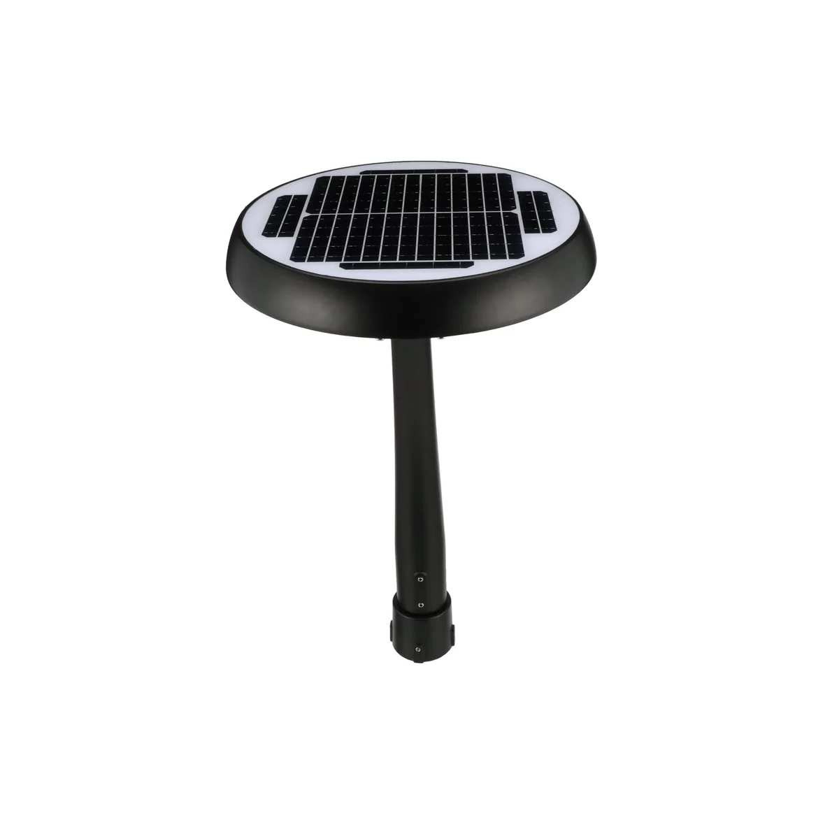 Commercial Grade Solar Pedestrian LED Post Light, 3700 Lumen Max, 6000K, w/ Motion Sensor and Timer - 3" Fitter - Image 5