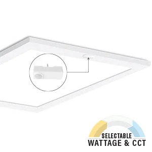 LED 2X4 SPEC-SELECT™ Back Lit Flat Panel, Wattage and CCT Selectable, Dimmable, 120-277V - Image 2