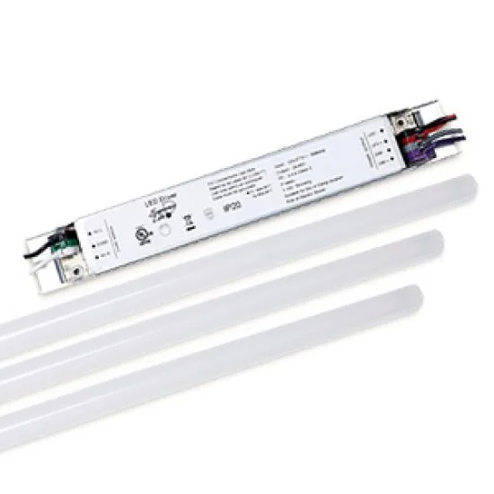 4 Foot LED Magnetic Strip Retrofit Kit for Linear Fixtures, 4600 Lumens, 40W, 4000K, 100-277V