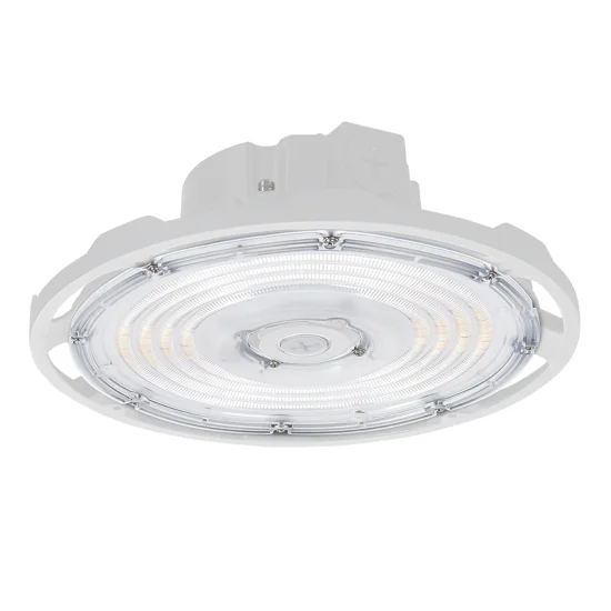LED Compass UFO High Bay, 21,000 Lumens, 150W, 5000K, 120-277V, Black or White Finish - Image 2