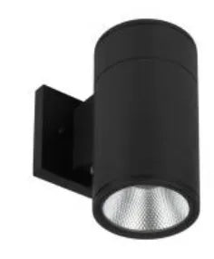 4" LED Outdoor Wall Mount Cylinder Light, 1200 Lumens, 15W, CCT Selectable, 120V, Bronze, Brushed Nickel, White or Black Finish - Image 4