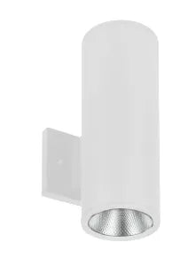 4" LED Outdoor Wall Mount Cylinder Light, 2400 Lumens, 30W Up/Down, CCT Selectable, 120V, Bronze, Brushed Nickel, White or Black Finish - Image 3