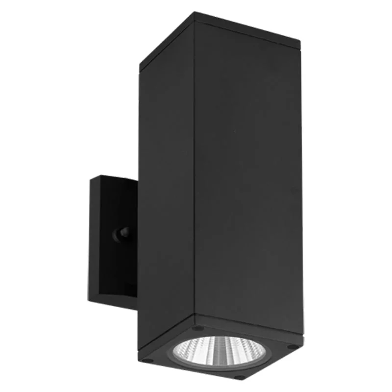 4" RGBW Cylinder Lights, Square Wall Mount Up/Down, 2400 Lumens, 24 watt,120 Volts, Available in Black or White - Image 2