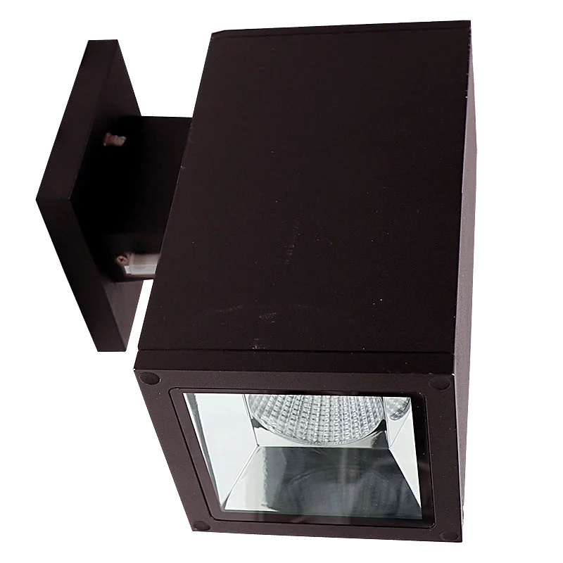 LED MCT Square Wall Mount 5" Cylinder Down Light, 960 Lumens, 20 watt, 120 Volts, Selectable CCT, Available in Black, Bronze, Brushed Nickel, or White - Image 4
