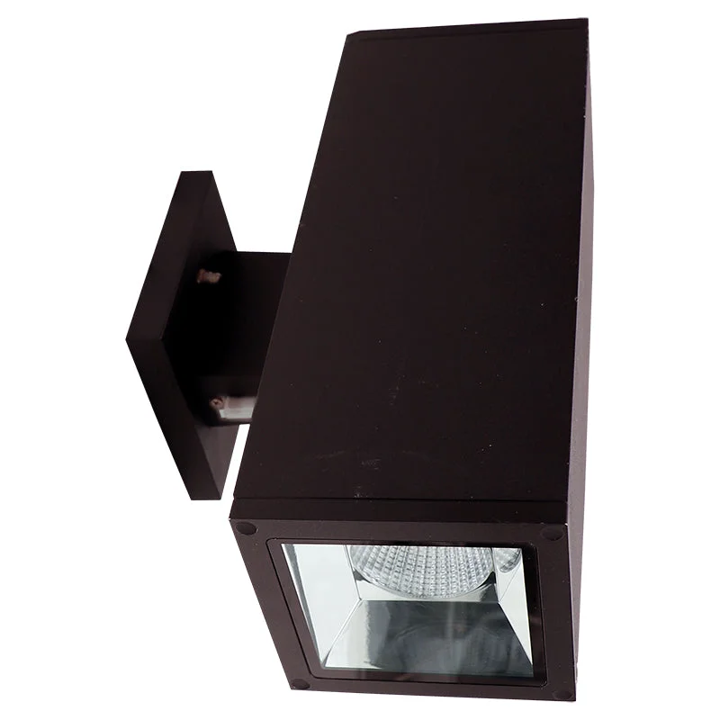 LED MCT Square Wall Mount Up/Down 5" Cylinder Lights, 1920 Lumens, 40 watt, 120 Volts, Selectable CCT, Available in Black, Bronze, Brushed Nickel, or White - Image 4