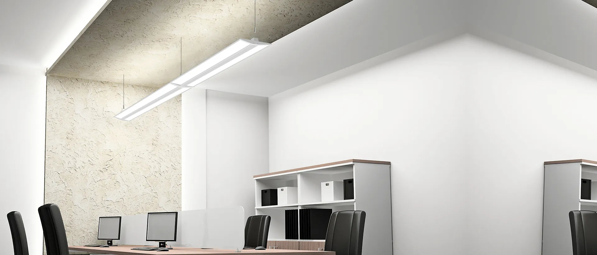 48" Wall Sconce Wing, 3500 Lumen Max, Wattage and CCT Selectable, Pendant Mounted, 110-277V - Image 2