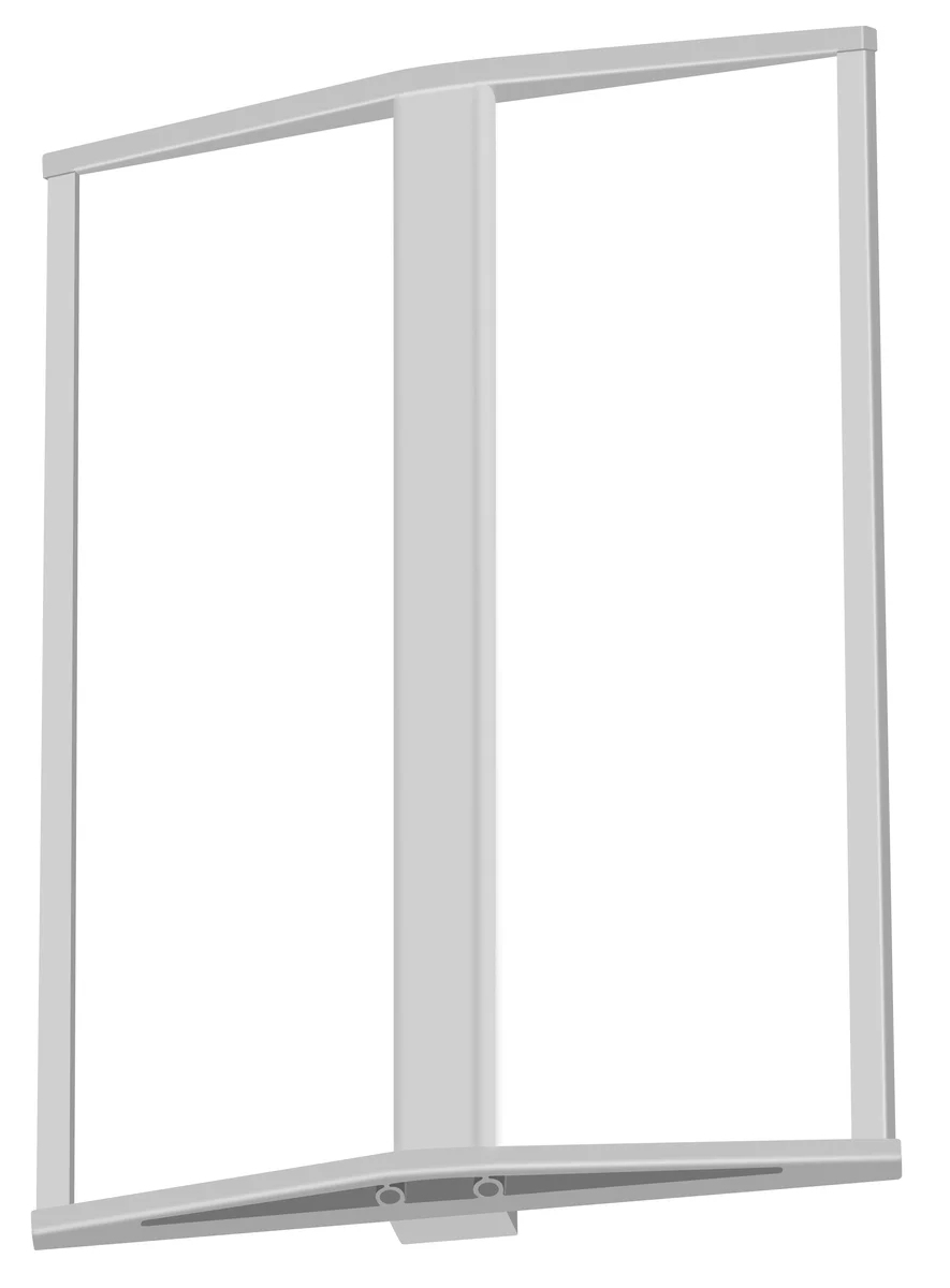 24" Wall Sconce Wing, 1750 Lumen Max, Wattage and CCT Selectable, Wall Mounted, 110-277V