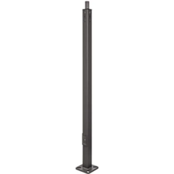 15FT Square Steel Light Pole, 4 Inch
