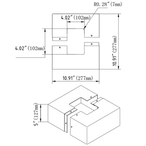 20FT Square Steel Light Pole, 4 Inch - Image 7