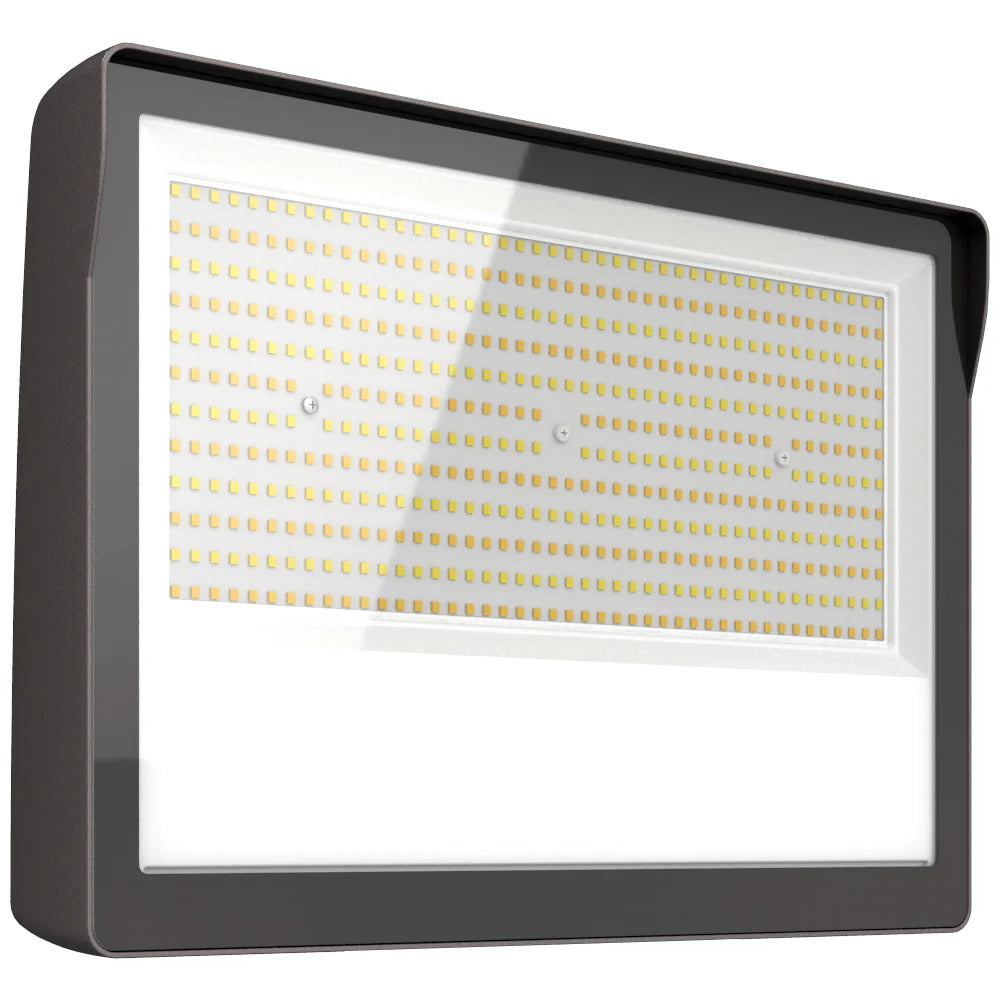 LED Flood Light With Photocell, 30,000 Lumen Max, Wattage and CCT Selectable, Slip Fitter, 120-277V - Image 2