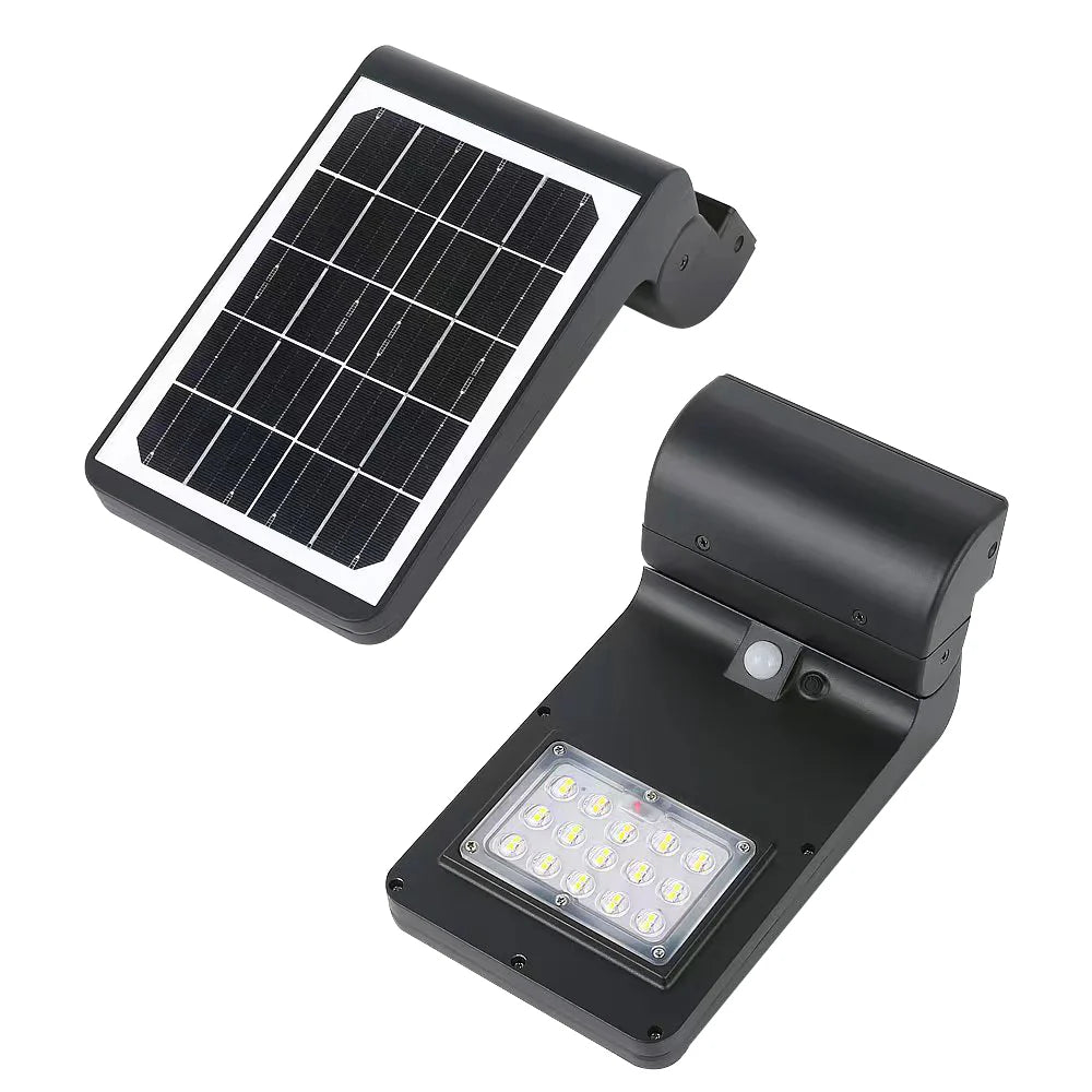 5W Solar LED Semi-Cutoff Wall Mount Light - Image 2