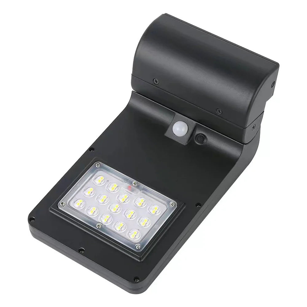 5W Solar LED Semi-Cutoff Wall Mount Light - Image 3