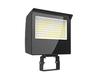 LED Flood Light, 9353 Lumen Max, Wattage and CCT Selectable, Adjustable Optics, 120-277V - Image 2