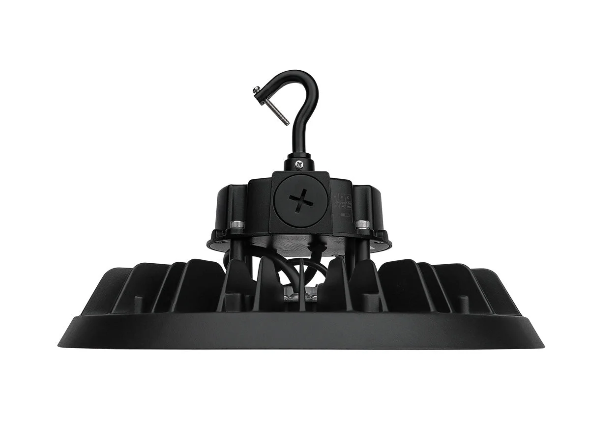 LED UFO High Bay, 36,000 Lumen Max, Wattage and CCT Selectable, Black, 120-277V - Image 3